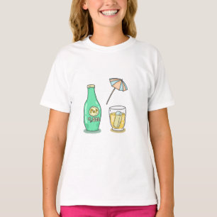 Camiseta Pop de Verão Soda Vibes - Boca de Cartoon Bonita