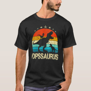 Camiseta Pop Dinossauro Popssaurus 2 Duas Crianças Fath de