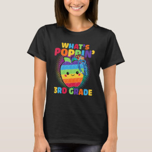 Camiseta pop do 3º ano Ti Fidget Toy O que é Poppin 3º tras