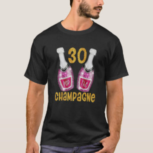 Camiseta Pop Do Champanhe Para Reforma 30 Anos Ou