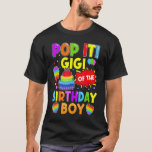 Camiseta Pop Gigi Da Família Birthday Boy Fidget Kids<br><div class="desc">Pop Gigi Da Família Birthday Boy Fidget Kids</div>