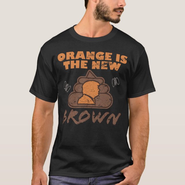 Camiseta Pop Humor Anti-Trump (Frente)