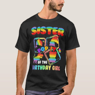 Camiseta Pop, Irmã Da Rapariga De Aniversário Gameboar