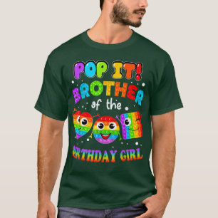 Camiseta Pop, Irmão da Família Aniversário