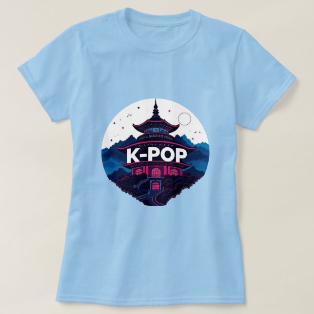 CAMISETA POP K (Frente do Design)