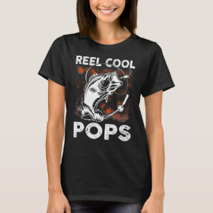 Camiseta Pop Legal de Mens Reel que pescam Dia de os pais d