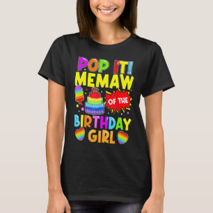 Camiseta Pop Lembras-Te Da Filha De Aniversário