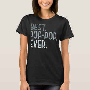 Camiseta Pop Mens Mens Para Dia de os pais Avô Best P