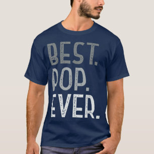 Camiseta Pop Mens Ts para o Dia de os pais do Avô Men Melho