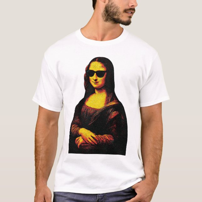 Camiseta Pop Monna Lisa (Frente)