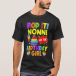 Camiseta Pop Não É Da Família Birthday Girl Fidget Kids<br><div class="desc">Pop Não É Da Família De Crianças De Aniversário.</div>