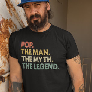 Camiseta Pop O Homem O Mito A Lenda