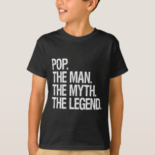 Camiseta Pop O Homem O Mito A Lenda Que Os Pais Engraçados