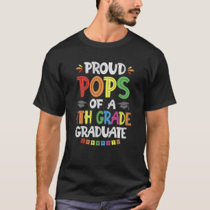 Camiseta Pop Orgulhosos De Uma Classe De Graduação De Forma