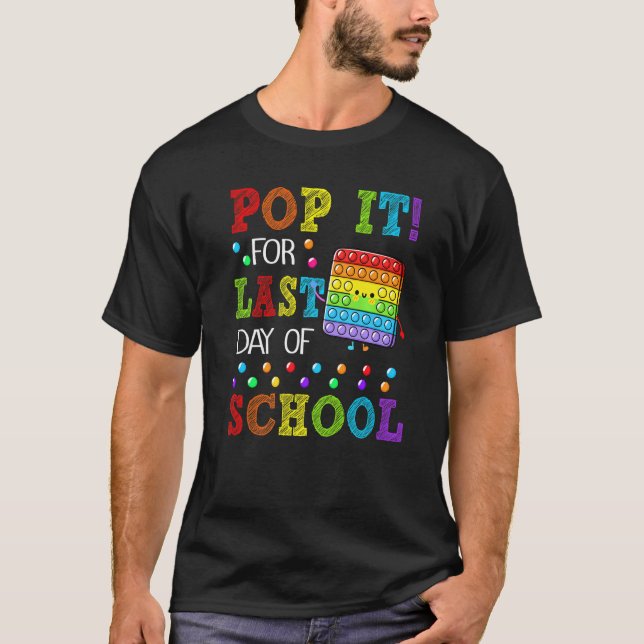 Camiseta Pop Para O Último Dia Da Faculdade, Pop Engraçado  (Frente)