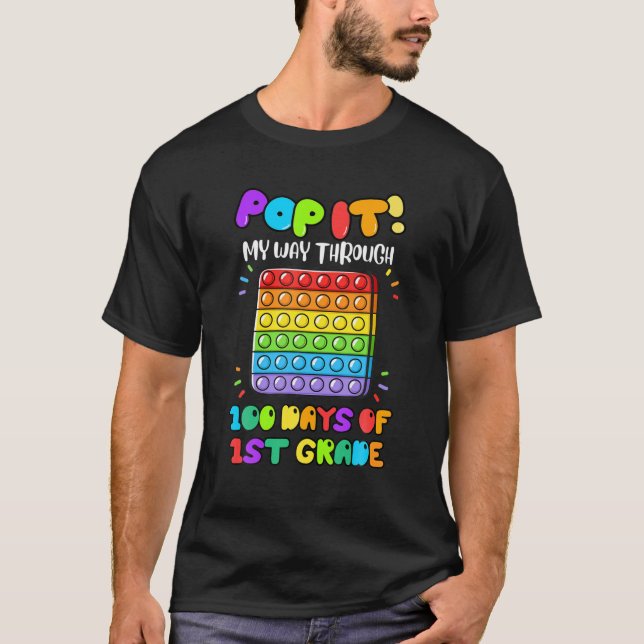 Camiseta Pop, Por 100 Dias De Um Pavilhão De 1Rua (Frente)