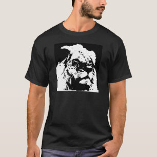 Camiseta Pop preto e branco