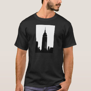 Camiseta Pop preto e branco Nova Iorque