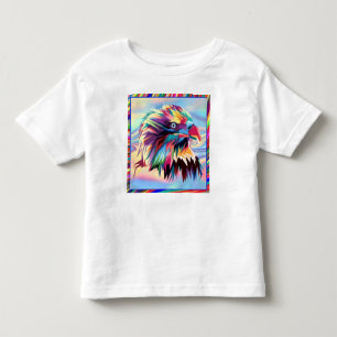 Camiseta Pop Prismático Geométrico Bald Head Art-43435