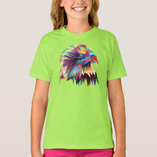 Camiseta Pop Prismático Geométrico Bald Head Art-43435
