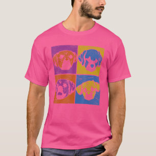 Camiseta Pop Puggle Proprietário Cachorro Animal Pet Cute P