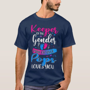 Camiseta Pop Rosa Ou Azul Te Ama Mantendo O Gênero Reveal B