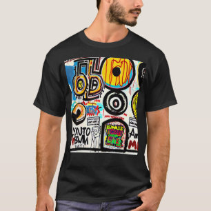 Camiseta Pop rosquinha Grafite Figurino Homens
