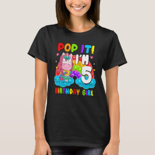Camiseta Pop Sou 5 Brinquedos de Pop de Aniversário