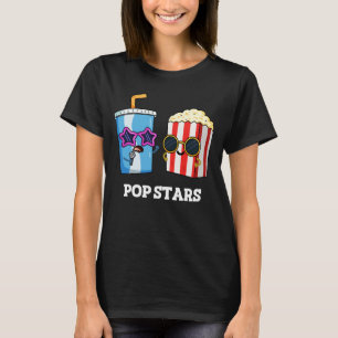 Camiseta Pop Stars Engraçado Invólucro Escuro BG