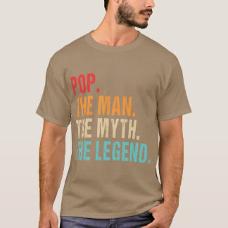 Camiseta Pop the man the the legend family