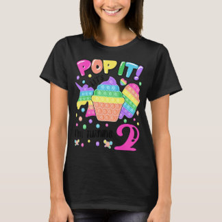 Camiseta Pop vamos, estou fazendo 2 segundo aniversário Col