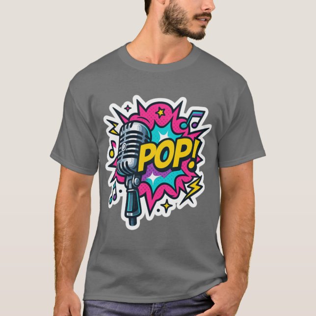 CAMISETA POP VIBE (Frente)