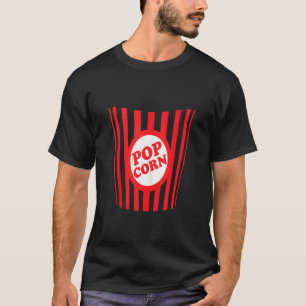 Camiseta Popcorn Costume Popcorn Halloween Costume