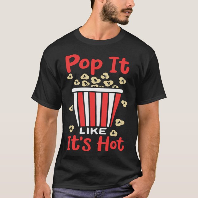 Camiseta Popcorn   Popcorn Maker Popcorn Seller (Frente)
