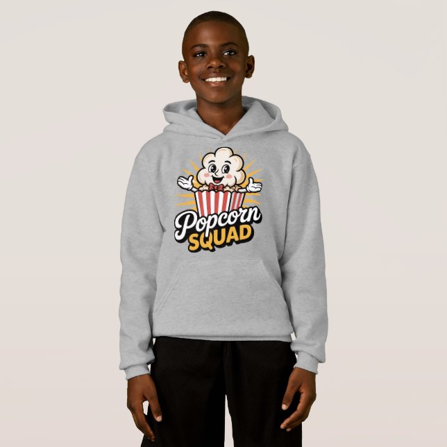 Camiseta Popcorn Squad (Frente Completa)