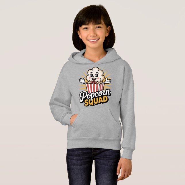 Camiseta Popcorn Squad (Frente Completa)