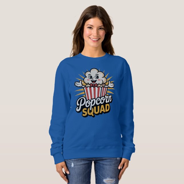 Camiseta Popcorn Squad (Frente Completa)