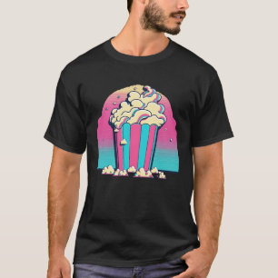 Camiseta Popcorn Vaporwave Anestésico