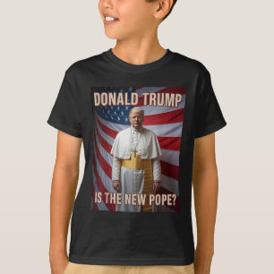 Camiseta Pope & Engraçado; Presidente Donald Trump, Cató