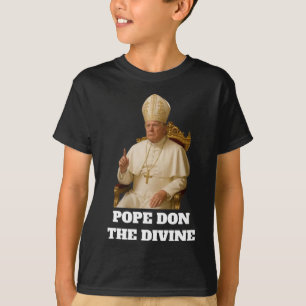 Camiseta Pope Donald Trump O Divino