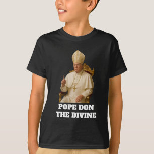 Camiseta Pope Donald Trump O Divino