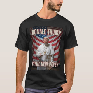 Camiseta Pope Engraçado E Presidente Donald Trump5