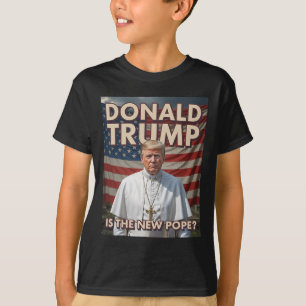 Camiseta Pope Engraçado E Presidente Donald Trump7