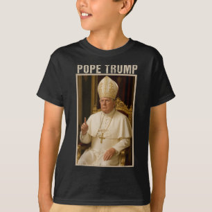 Camiseta Pope Trump, engraçadinho católico Tee