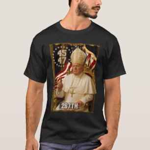 Camiseta Pope Trump Engraçado Presidente Trump