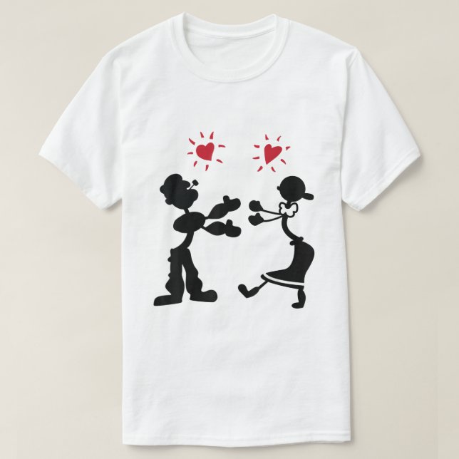 Camiseta Popeyes Olive Oyl (Frente do Design)