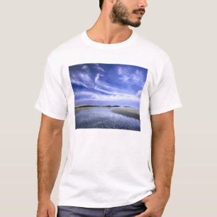 Camiseta POPHAM BEACH STATE PARK, MAINE. EUA. Cirro