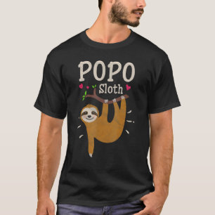 Camiseta Popo Animal do Zoológico Humor Gráfico de Mulheres