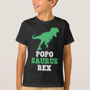 Camiseta Popo-saurus Rex Dino Dinossauro Poposaurus Engraça