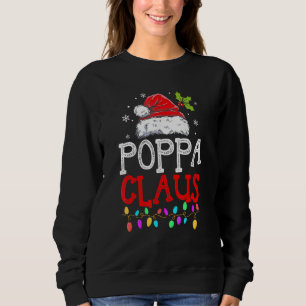 Camiseta Poppa Claus Natal Família Pajama Matando Xmas